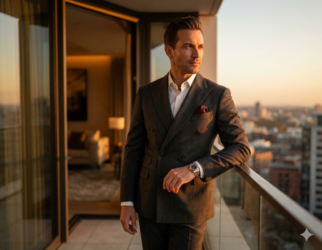 ΑΝΔΡΙΚΟ ΚΟΥΣΤΟΥΜΙ ALEXANDER FASHION ΣΕ ΓΚΡΙ ΧΡΩΜΑ, ΙΔΑΝΙΚΟ ΓΙΑ ΓΑΜΟ ΚΑΙ ΕΠΙΣΗΜΕΣ ΠΕΡΙΣΤΑΣΕΙΣ ΣΕ ΚΑΝΟΝΙΚΑ ΚΑΙ ΜΕΓΑΛΑ ΜΕΓΕΘΗ