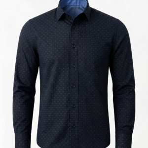 Blue navy πουκαμισο βαμβακερο slim fit